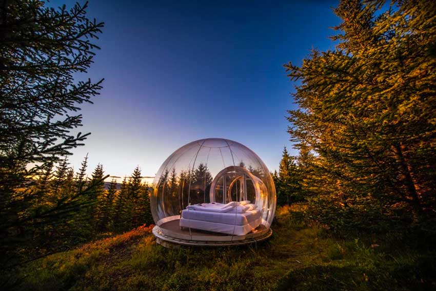 Buubble Hotel – Hrosshagi – Iceland